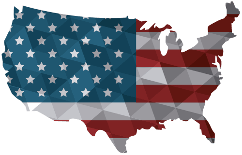 A map of USA